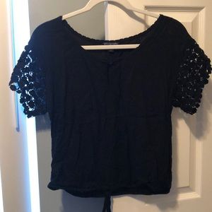 Black American Eagle Top